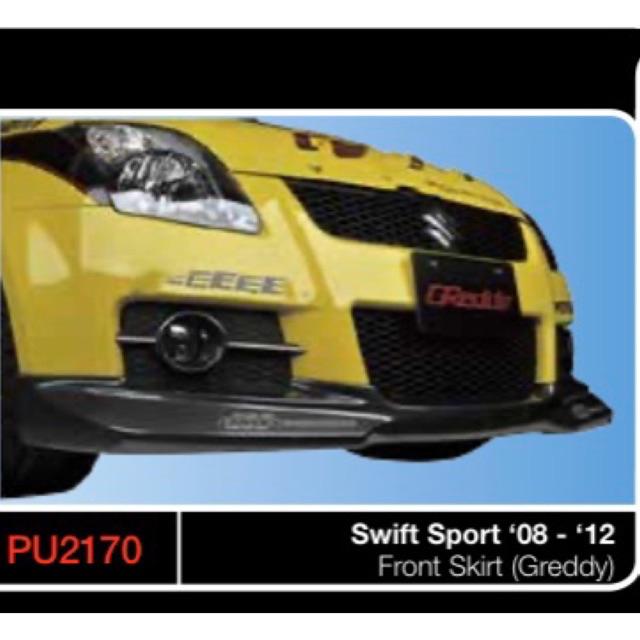 Suzuki Swift sport Addon front rear skirt lip diffuser greedy 2005 2006 ...