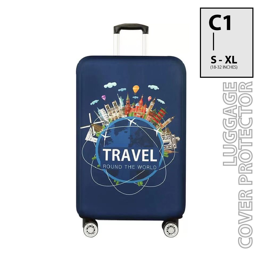 Elastic Luggage Protector | Suitcase Luggage Protective Cover | Dust ...