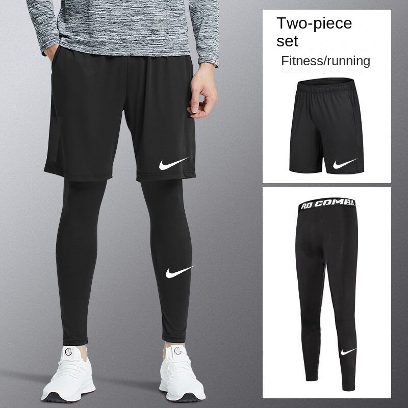 Tights Men's Nike Workout Running Pants High Elastic Basketball ...