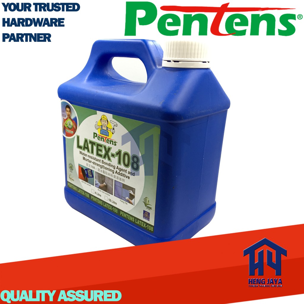 [PENTENS] 4 Liter Latex108/ GAM SUSU TILE/Water resistant bonding