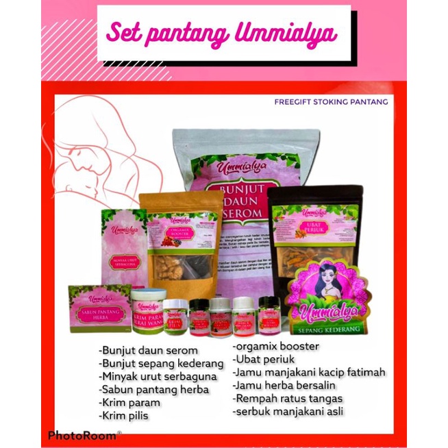 Set Pantang Ummialya Pakar Perbidanan Wanita Shopee Malaysia