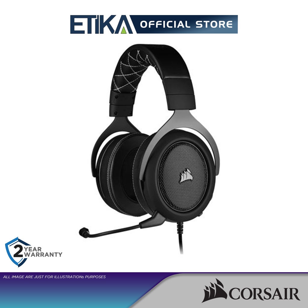 Corsair HS60 PRO Surround 7.1 Gaming Headset for PC PS4 XBOX One Nintendo Switch Mobile devices Shopee Malaysia