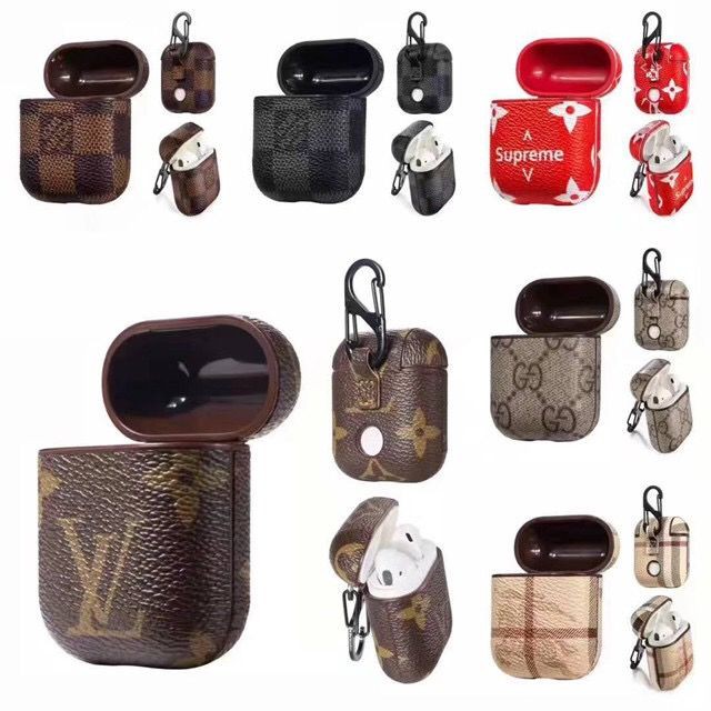 AirPods Earphone Leather LV Case Shockproof Protective Charging Louis  Vuitton Cover Case