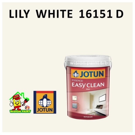 LILY WHITE 16151 D - ( 1L ) PERFECT COLOURS / WISION PAINT wall mural paint  / art paint / PEARL CREAM PEACH SERIES | Shopee Malaysia