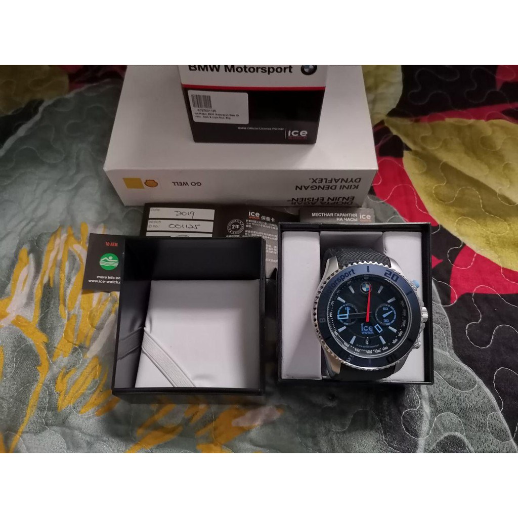 Bmw motorsport ice outlet watch steel chrono