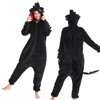 Kigurumi Onesie Adult Animal Tiger Pajamas Suit Warm Soft Stitch Sleepwear  Onepiece Winter Jumpsuit Pijama Nightwear Women Clothes