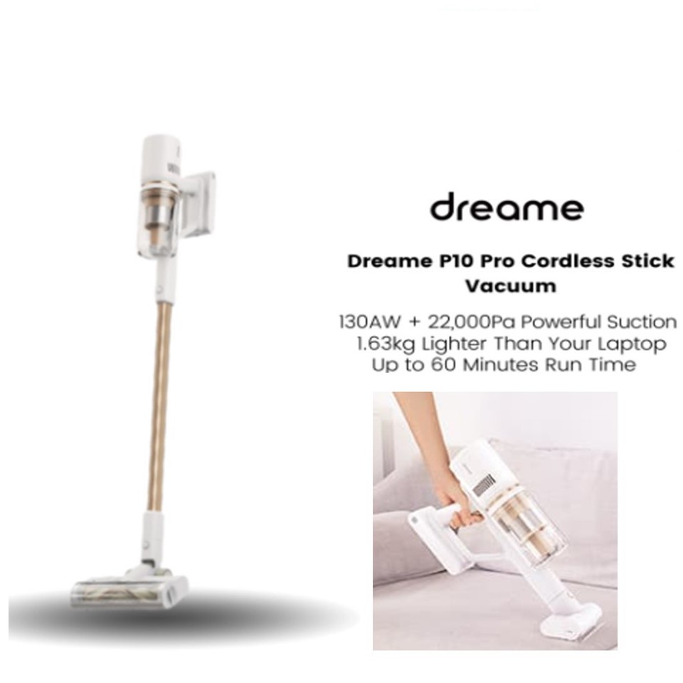 (NEW DREAME P10 PRO Cordless Stick Vacuum Cleaner) 60 Mins Run Time