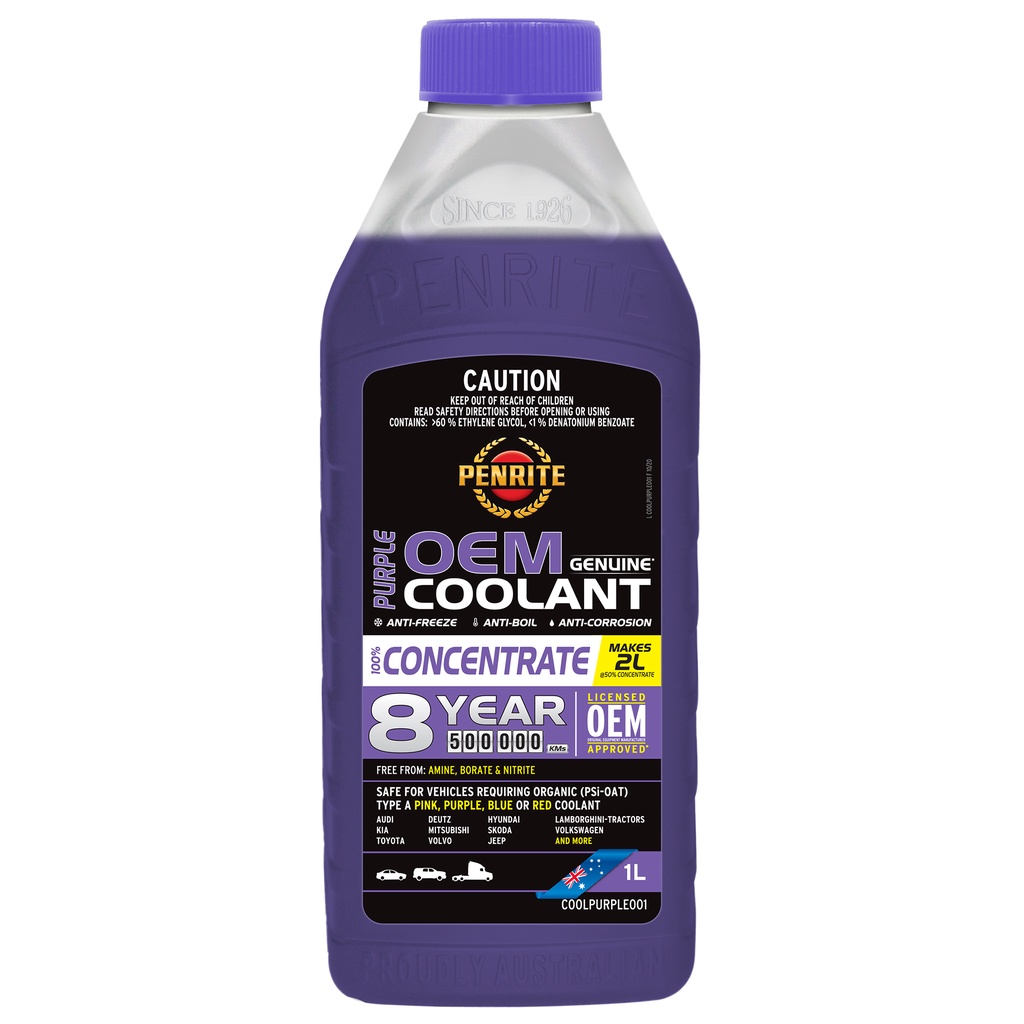 Penrite PURPLE OEM COOLANT CONCENTRATE (TL 774-L, TL 774-L / G12evo ...