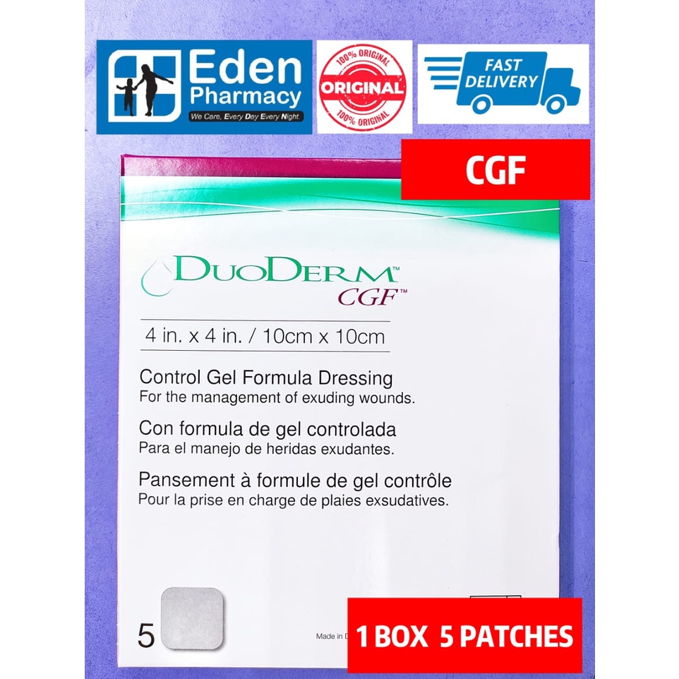 DuoDERM CGF Dressing ( 1 box - 5 patches ) | Shopee Malaysia