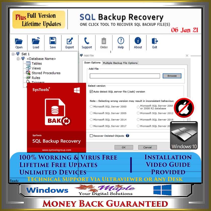 SysTools SQL Backup Recovery 11.3 (Full Version) 100% Working For ...
