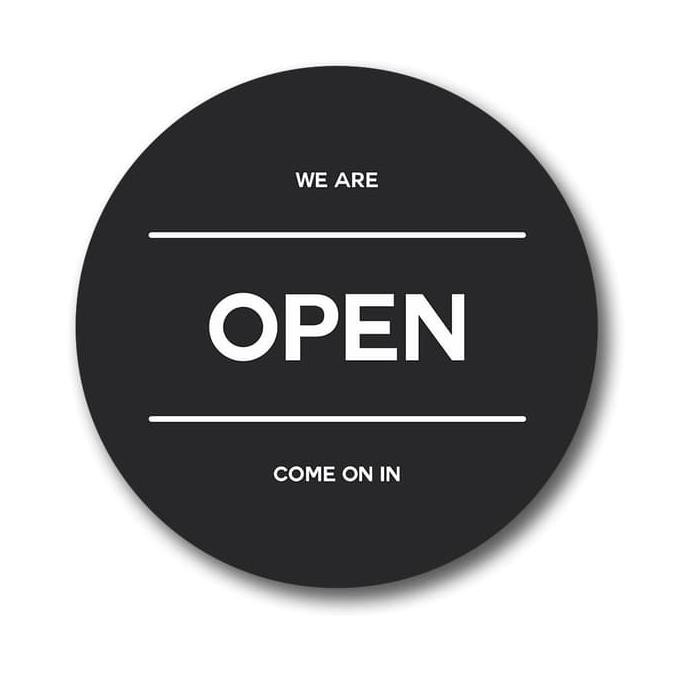 Looking) Open Closed - Sign Board - Sign System - Signage | Shopee Malaysia