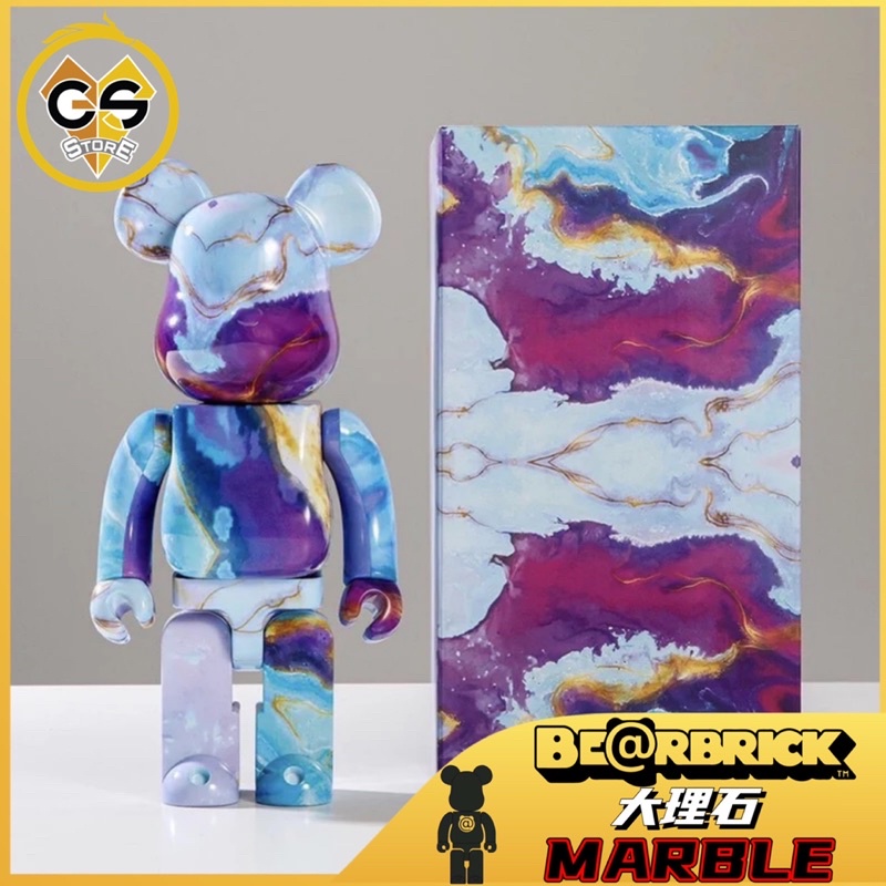 BEARBRICK X MARBLE 400% | Shopee Malaysia