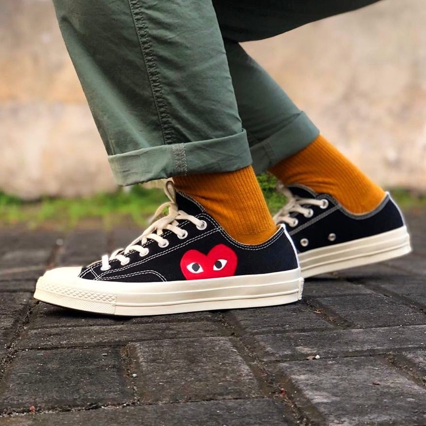 converse with play 1970s low cut Couples classic shoes for man and ...