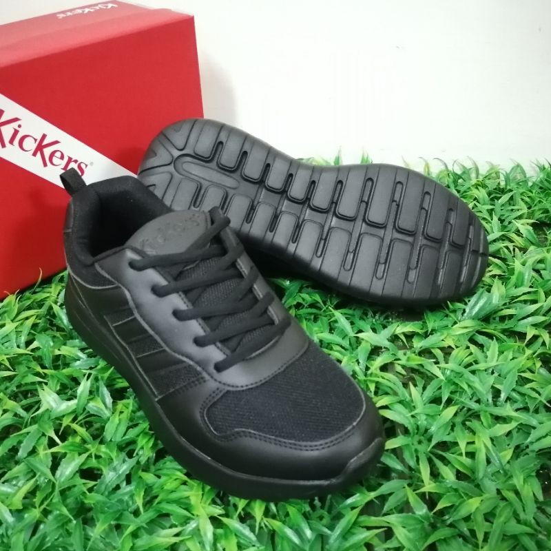 Kickers Ultra Light Weight Black School Shoes | Kasut Sekolah Hitam ...