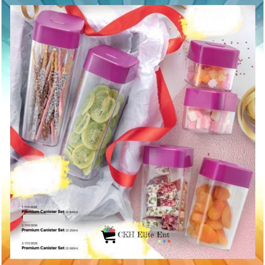 Tupperware Premium Canister Set Shopee Malaysia   Ce96a1c244fc6e5124793dde8b4354da