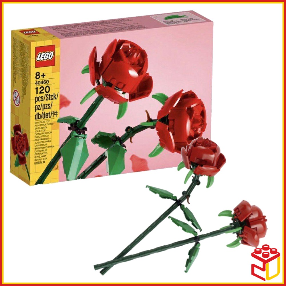 (Ready Stock) 40460 LEGO Valentine Roses Building Toy | Shopee Malaysia