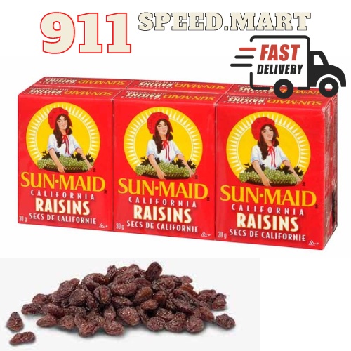 [911] Sunmaid California Raisins (Mini Box) 30gm x 6's | Shopee Malaysia