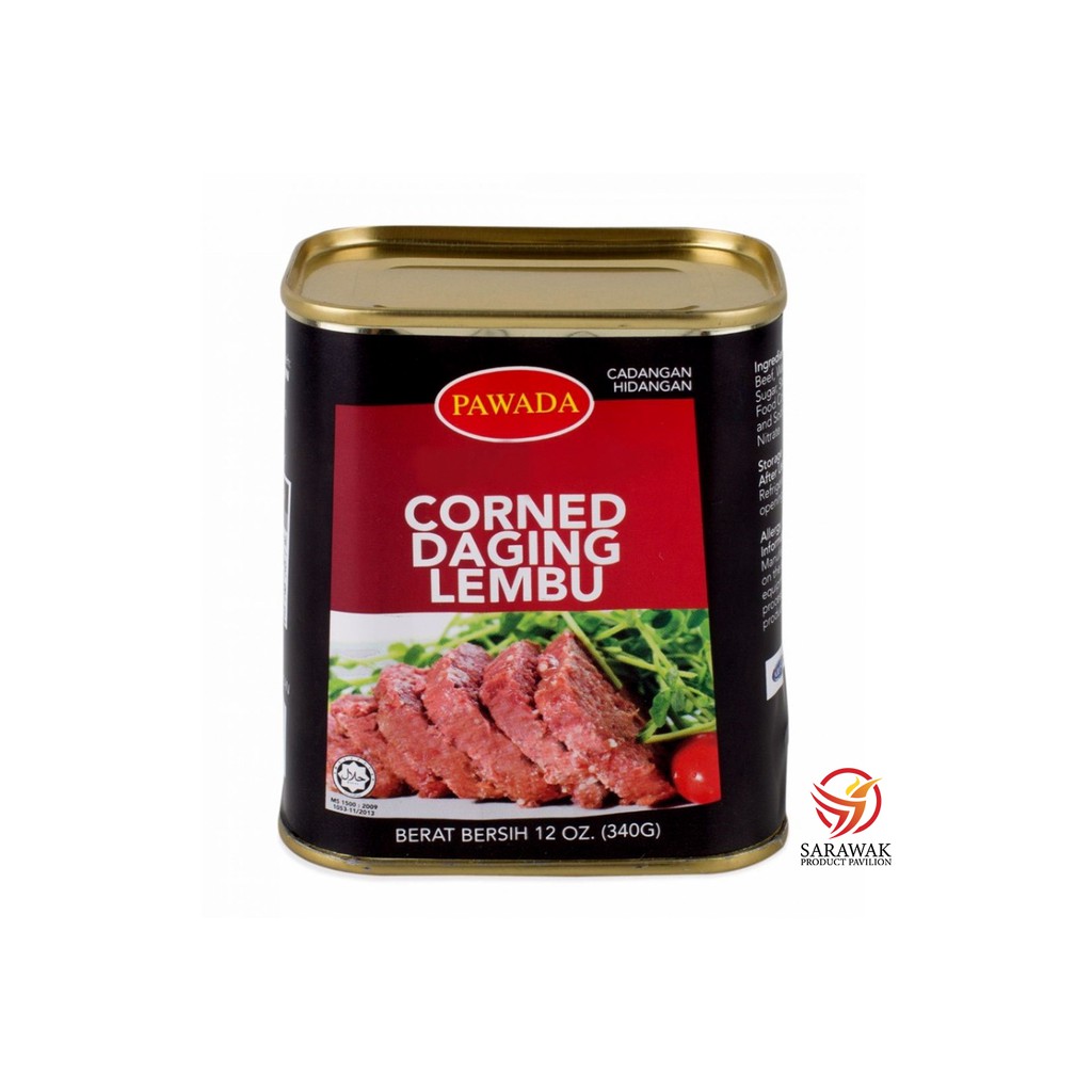 Instock Pawada Corned Beef 340g Shopee Malaysia