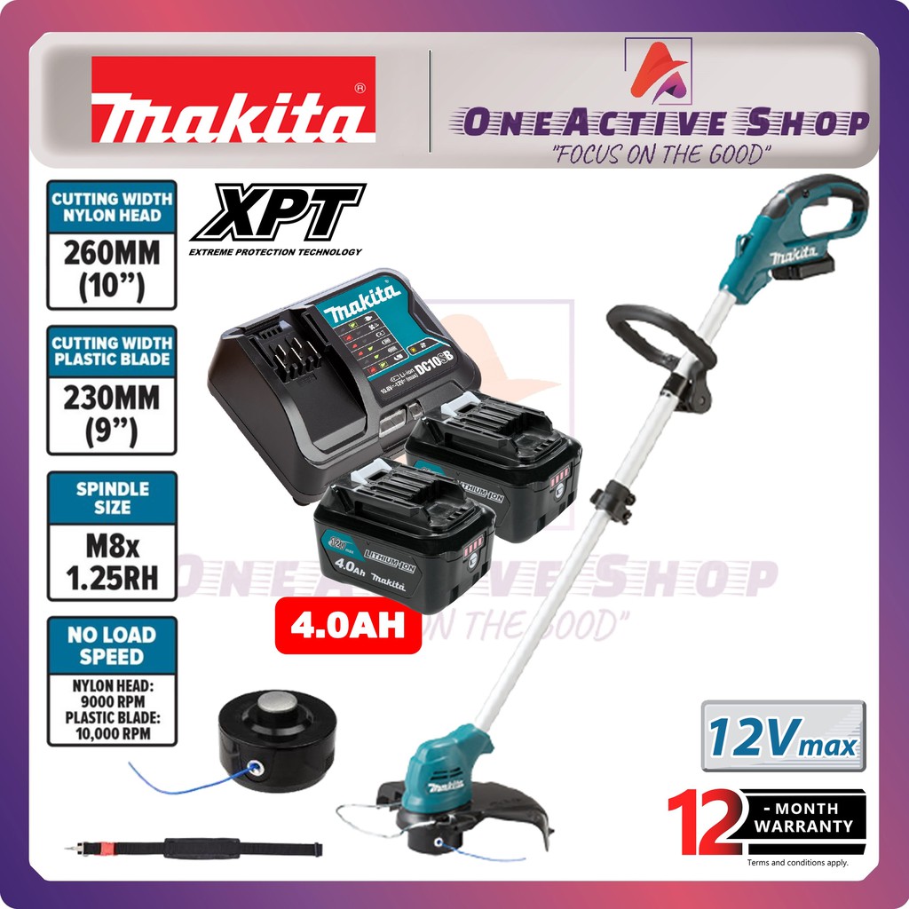 MAKITA 12V Cordless Grass Trimmer UR100D UR100DSME Z 1 Year