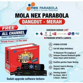 TV Accessories Siap aktifkan Receiver Mola Nex Parabola Liga Champion