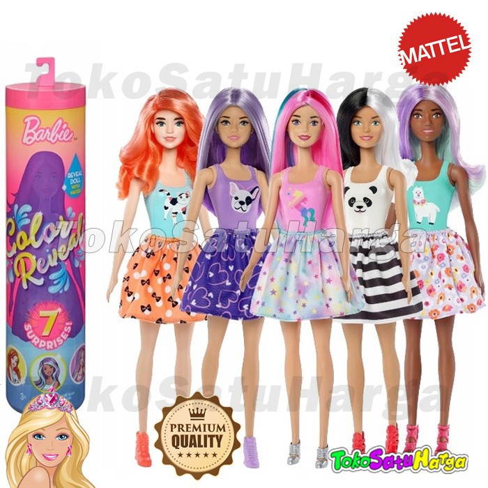 Surprise color online barbie