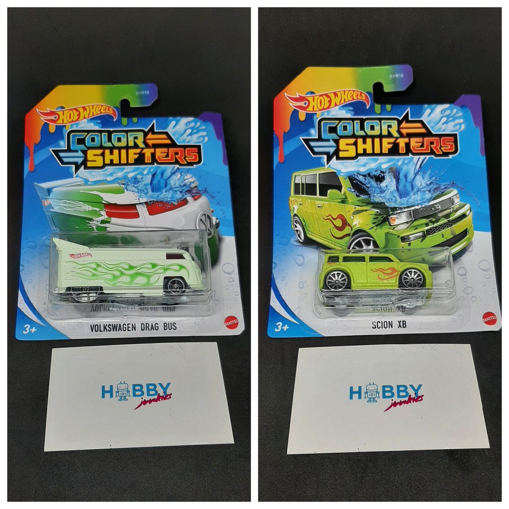 Hot Wheels 2021 VOLKSWAGEN DRAG BUS SCION XB Color Shifters Mattel ...