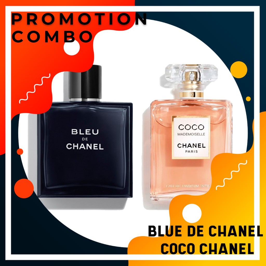 COMBO PERFUME OFFER FOR C.H.A.N.E.L FOR MEN AND WOMEN PERFUME