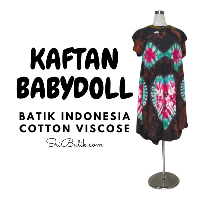 Kaftan Babydoll Daster Clock (Batik Halus Indonesia) | Shopee Malaysia