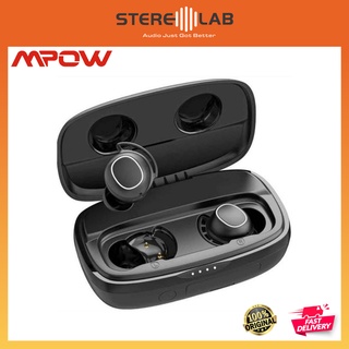 MPOW M30 M30 PLUS Wireless Earbuds Immersive Bass with Mic Power Bank Bluetooth Earphone 100 AUTHENTIC STEREOLAB