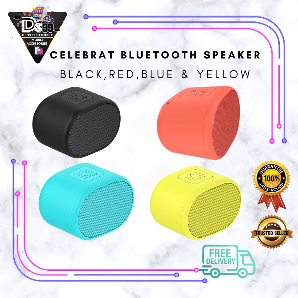 [READY STOCK] CELEBRAT TWS PORTABLE WIRELESS BLUETOOTH MINI SPEAKER ...