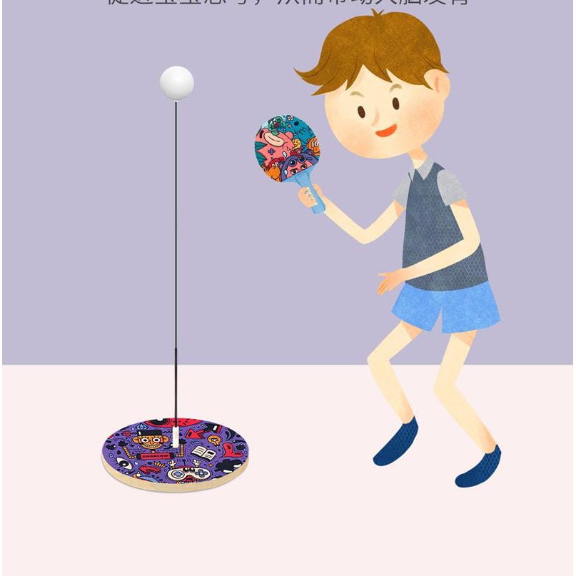 (W016) Child indoor Table Tennis Toys, Elastic Ping pong, Table Tennis