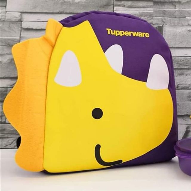 Dino Backpack Tupperware (1pcs) | Shopee Malaysia