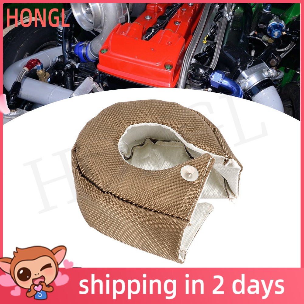Couverture Thermique Turbo En Titane - Pour T3, GT35, GT37, GT40, GT42, Réduction Chaleur, Bouclier Thermique