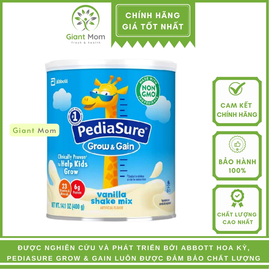 Pediasure Grow & Gain Usa Milk Box Of 400g) | Shopee Malaysia