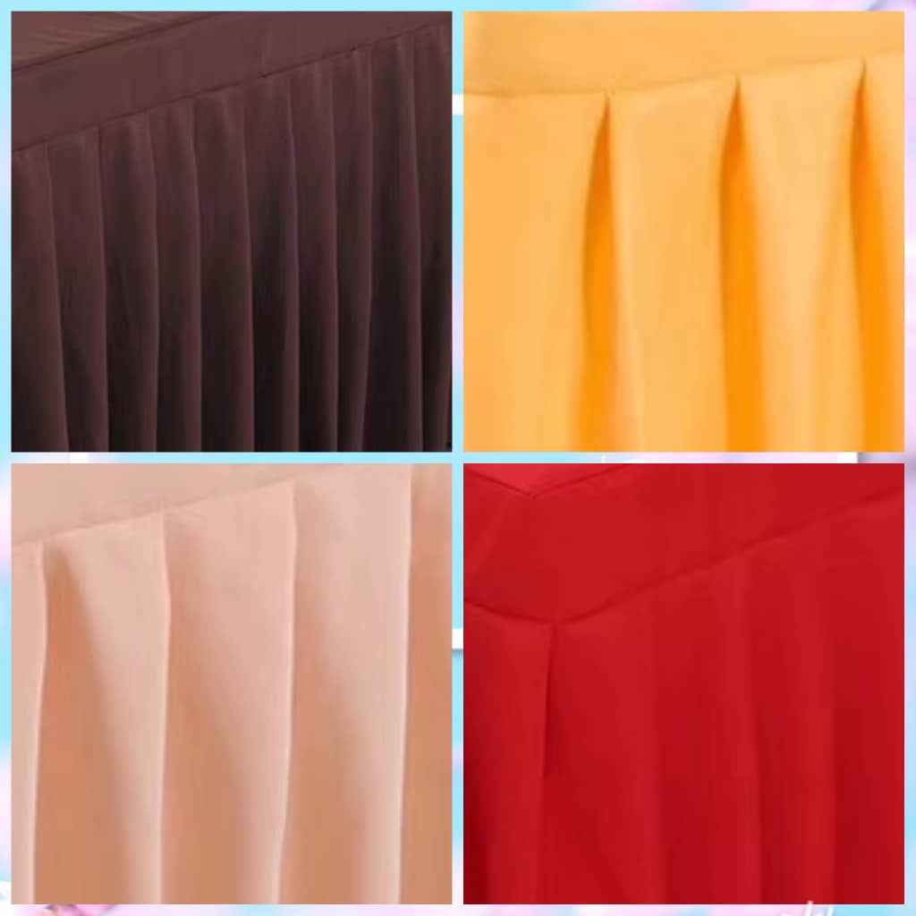 Skirting / Langsir Table Top, Dapur, Sinki, Meja & Meja Mesyuarat