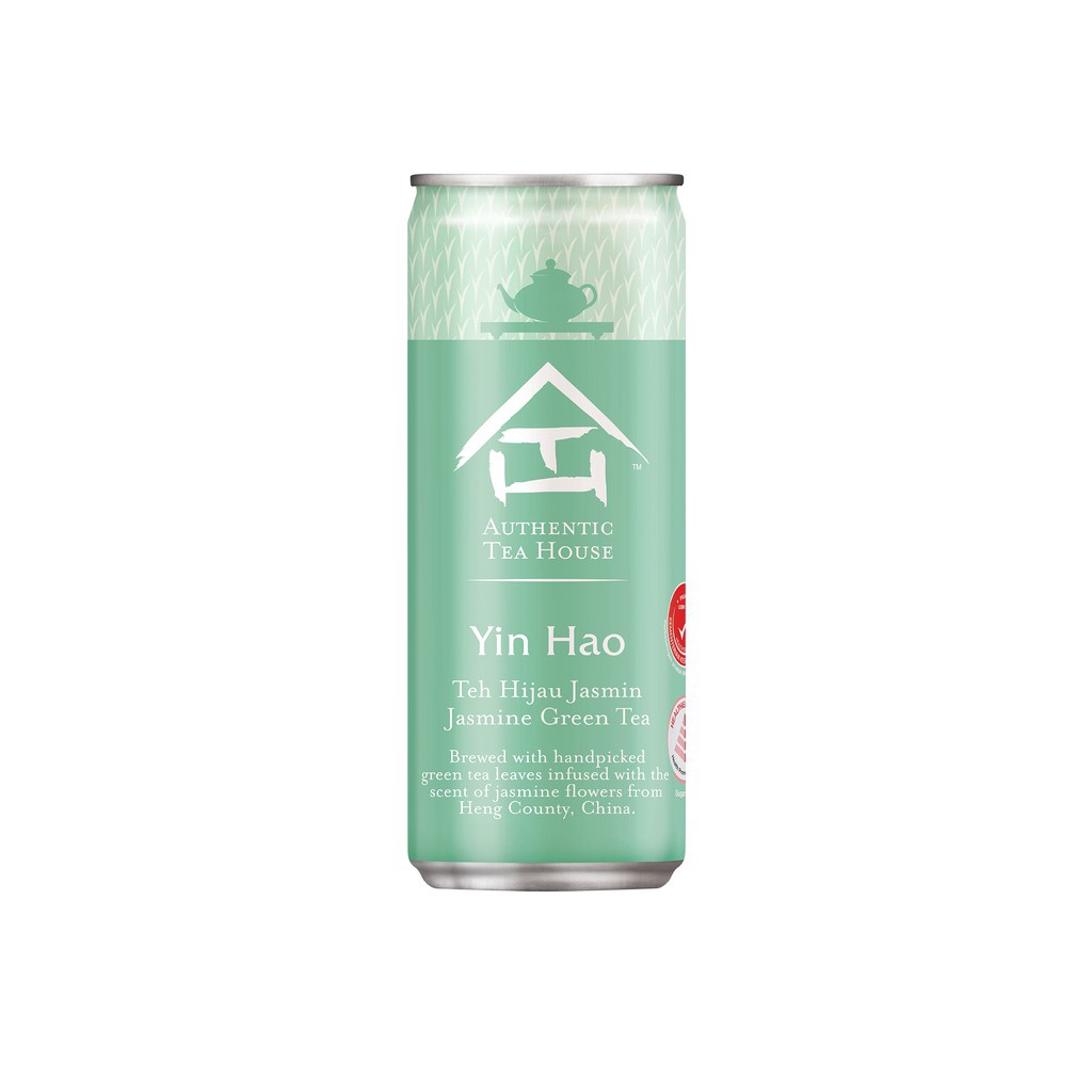 Authentic Tea House Jasmine Green Tea Can 300 ml Shopee Malaysia