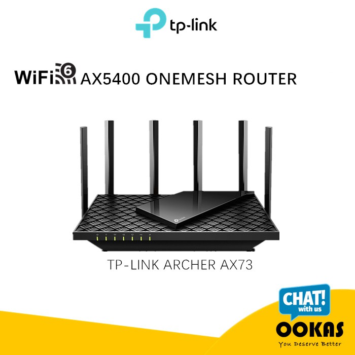 TP-Link Archer AX73 / AX72 [AX5400] WiFi 6 Wireless Mesh Router, TP ...