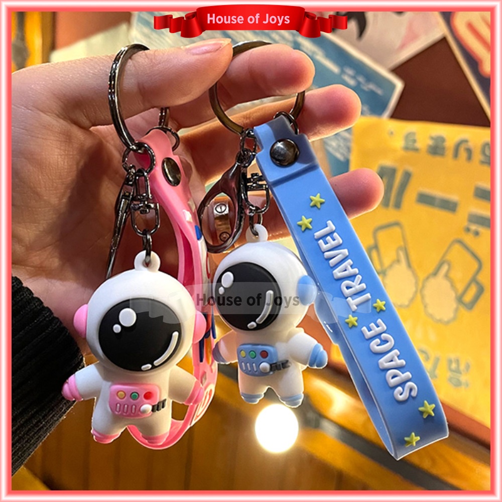 [Ready Stock] Keychain Astronaut Rantai Kunci Angkasawan | Shopee Malaysia