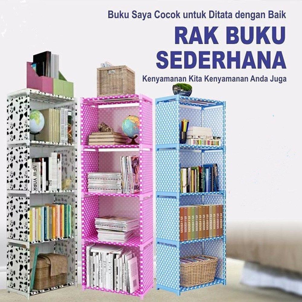 5tier Multipurpose Shelf (4 Rooms) GunungMas 5level Portable