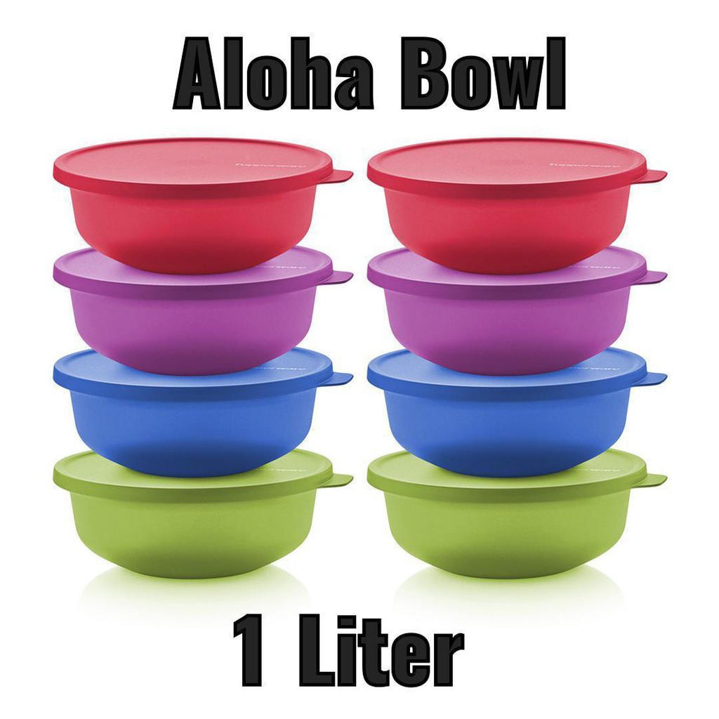 ALOHA TUPPERWARE (BEKAS MAKAN / BEKAL / LUNCH BOX) | Shopee Malaysia