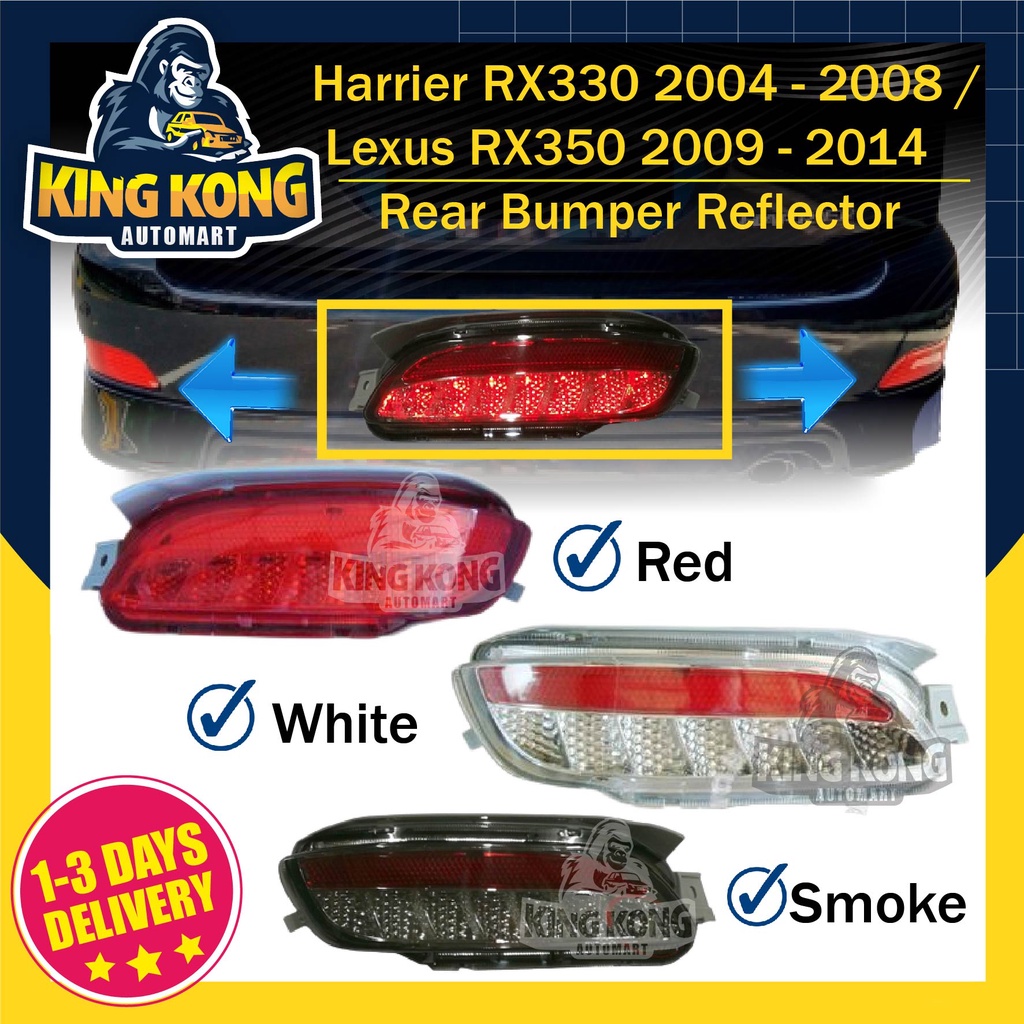 TOYOTA HARRIER RX330 2004 - 2008 / LEXUS RX350 2009 - 2014 Rear Bumper ...