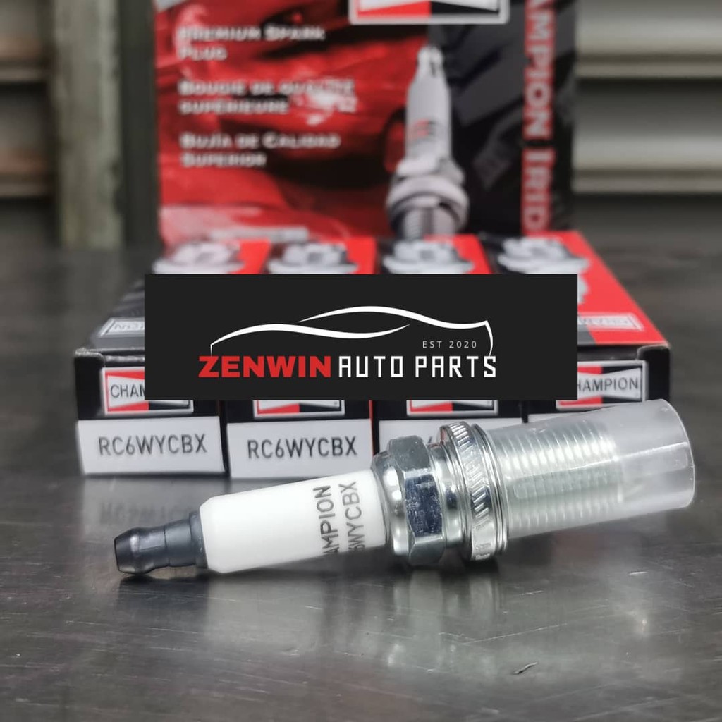HAVAL H2 IRIDIUM SPARK PLUG CHAMPION RC6WYCBX | Shopee Malaysia
