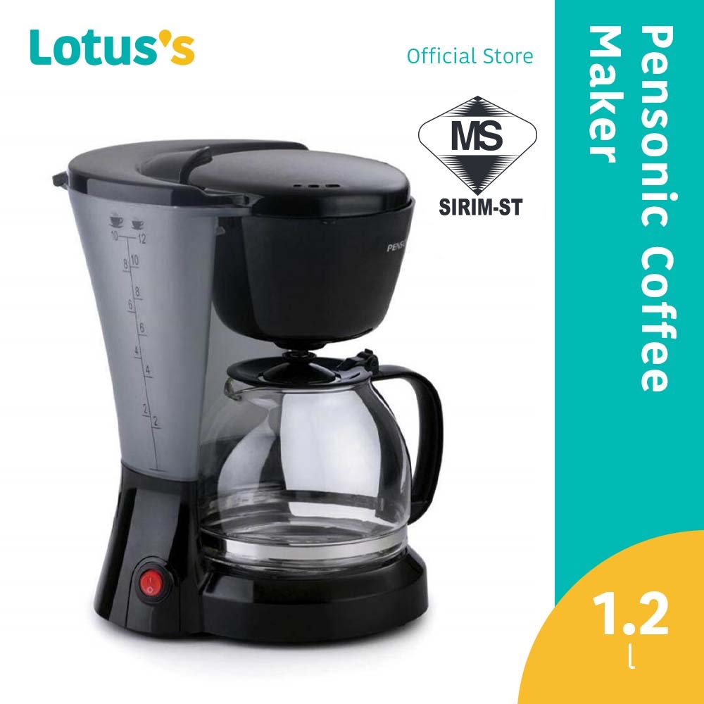 Pensonic Pcm1902 Coffee Maker 1.2L Shopee Malaysia