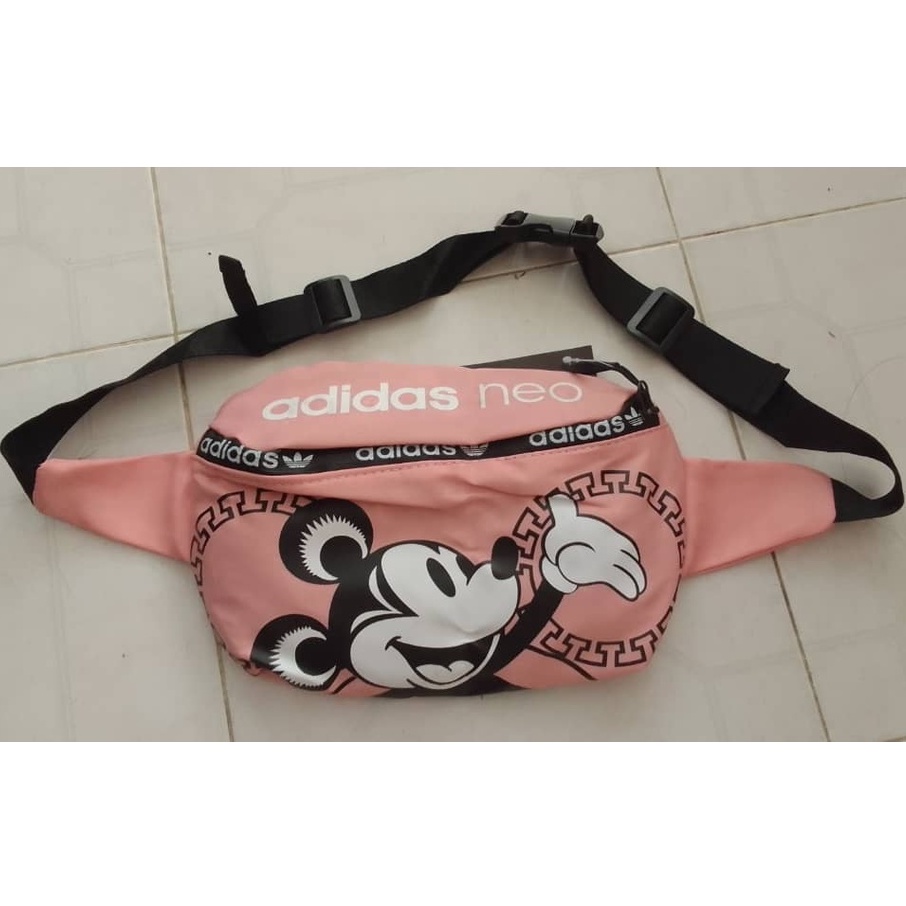 Adidas neo mickey waist bag hotsell