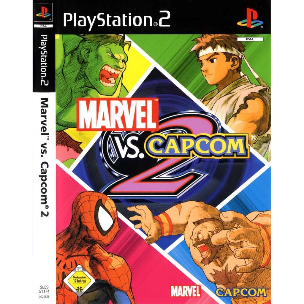 [PS2 CD DVD GAME] Marvel vs. 2 Shopee Malaysia