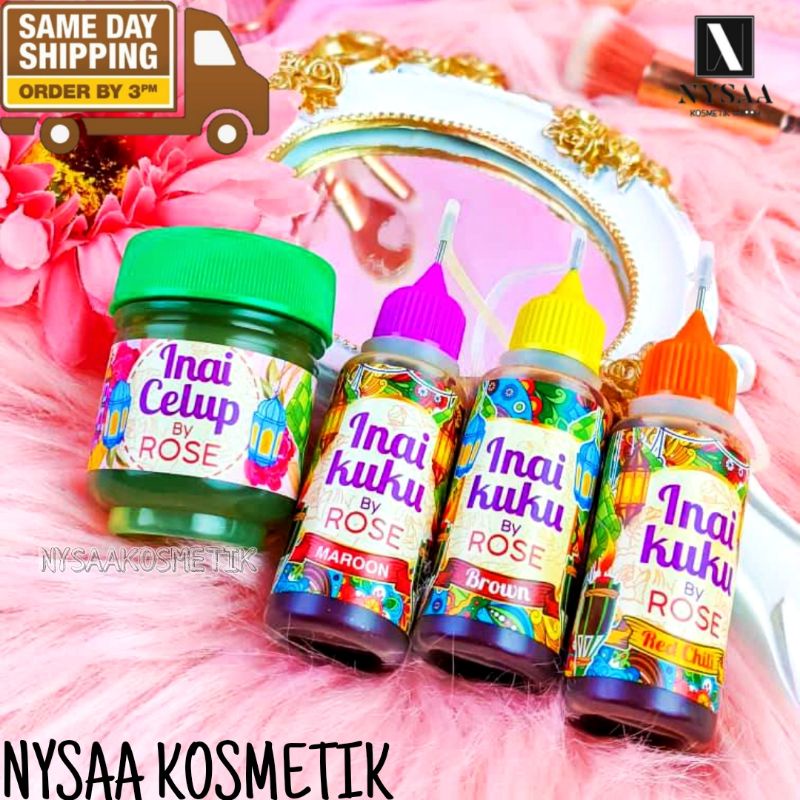 ORIGINAL HQ‼️ INAI KUKU BY ROSE FREE BUFFER (MAROON & RED CHILI ...