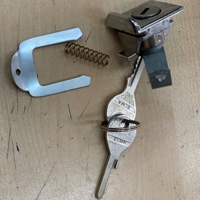 Vespa Classic Tool Box Lock For Vespa Super, Sprint, Rally, PS & SS 180 ...