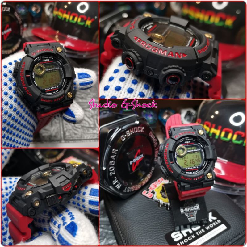 GWF 1030A GWF1030 A Black Red Frogman PREMIUM Copy 1 1