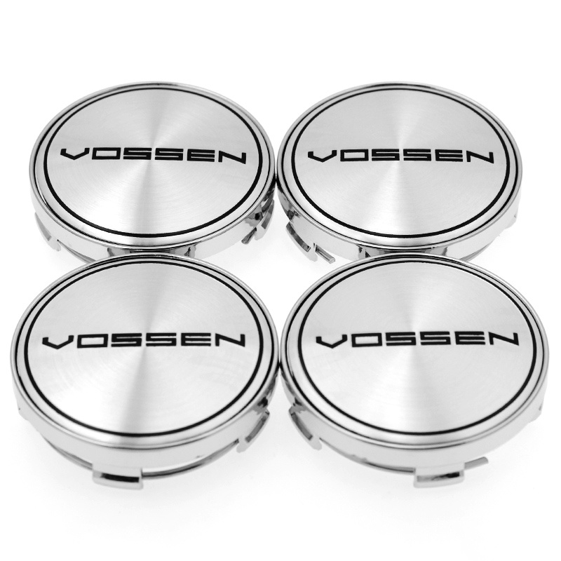 4x 60mm / 57mm Vossen Nabendeckel Felgendeckel Radkappen