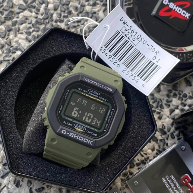 G shock on sale dw 5600 green